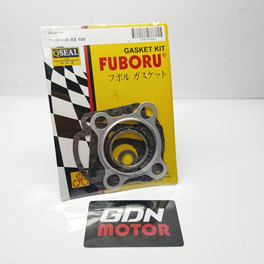 TOP SET RX 100 FUBORU GASKET KIT Harga 17,000 rupiah*Gratis Ongkir