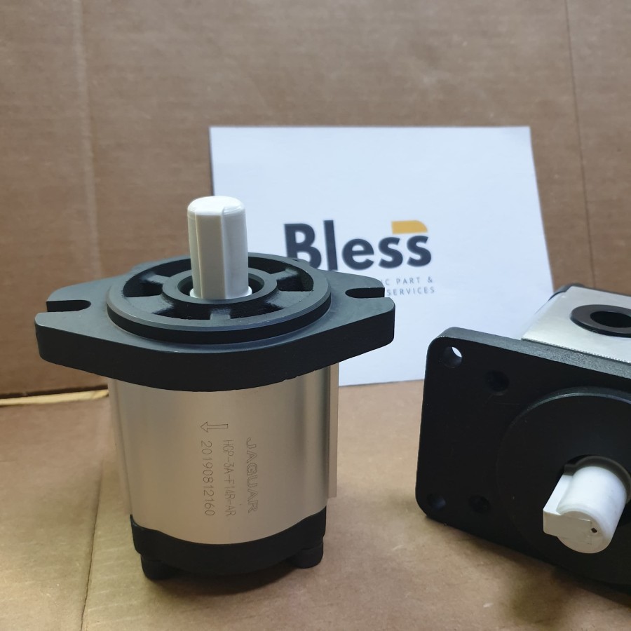 Hydraulic Jaguar Gear Pump Hgp 3A F14R / Hgp3A F14R - 6, 2 Bolts Harga 1,300,000 rupiah*Gratis Ongkir