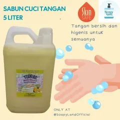 ✅ KEMENKES Sabun Cuci Tangan 5 LITER PREMIUM Antiseptik / TOPPAS Antibacterial Hand Soap 5 LITER