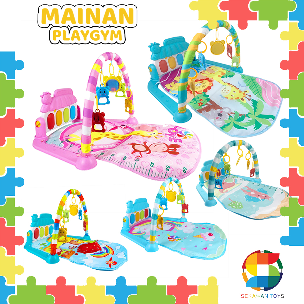 Baby playgym piano playmat/baby rattle playgym toy 518A