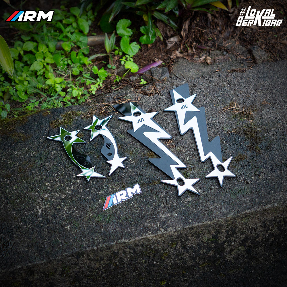 Yamaha Acrylic Laser Windshield Garnish Arm Harga 22,000 rupiah*Gratis Ongkir