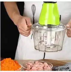 SALE!!! Blender Daging Chopper Hand Blender Press 2L Penggiling Serbaguna Multifungsi