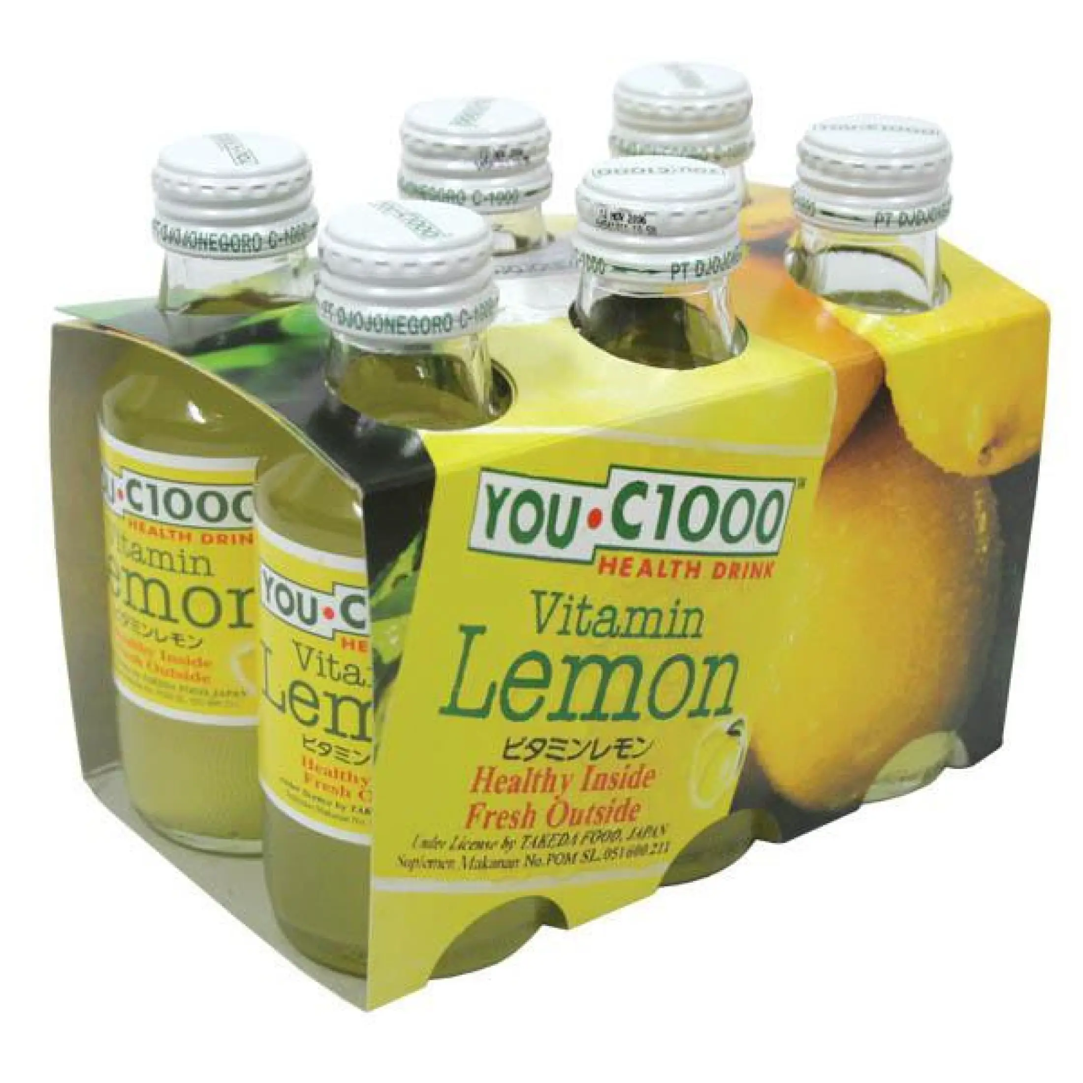 You C 1000 Lemon 140 Ml Paket 6 Botol Minuman Vitamin C1000 Minuman Isotonik Vit C 1000 Mg Lazada Indonesia