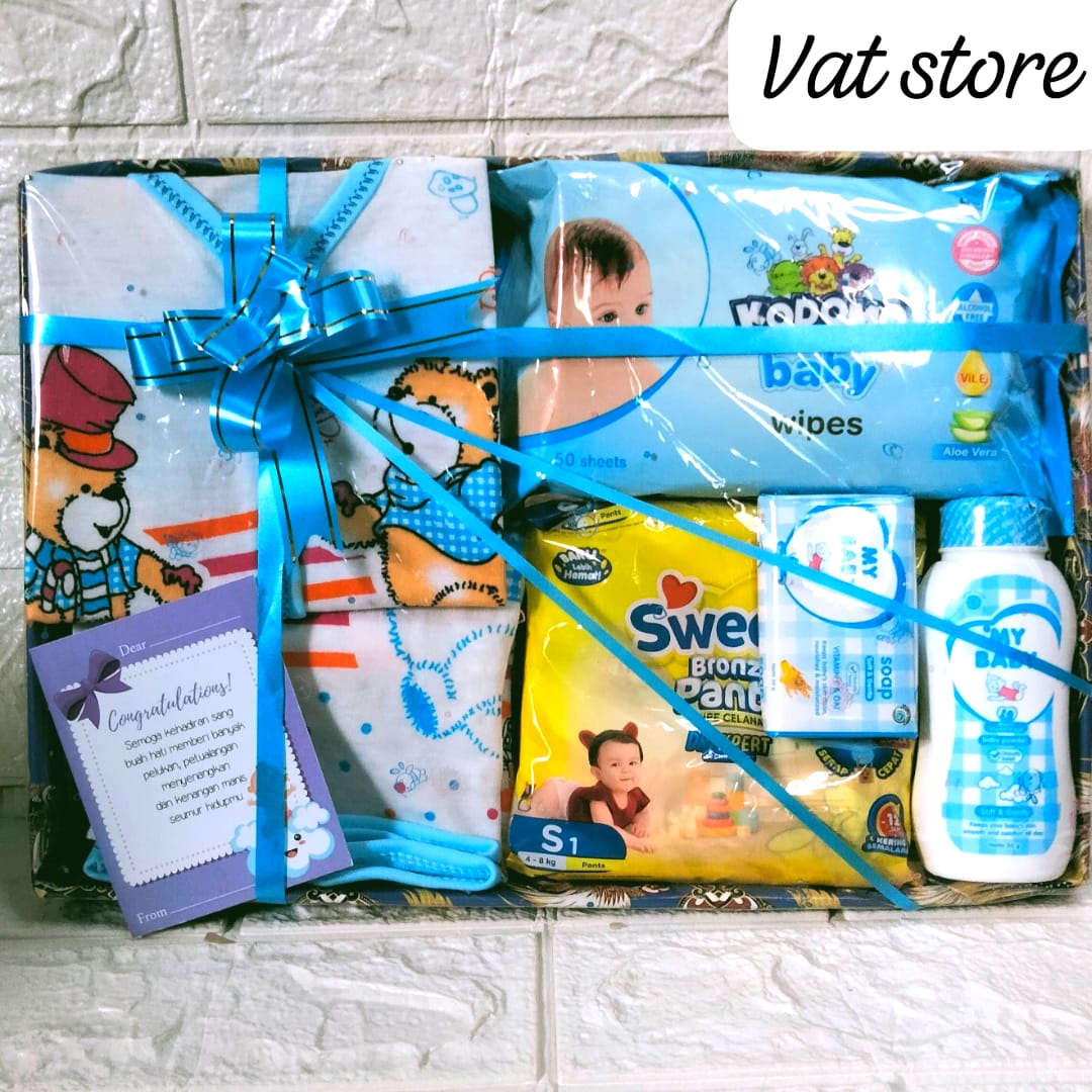 hampers bayi/kado jeguk bayi/hampers bayi free kartu ucapan
