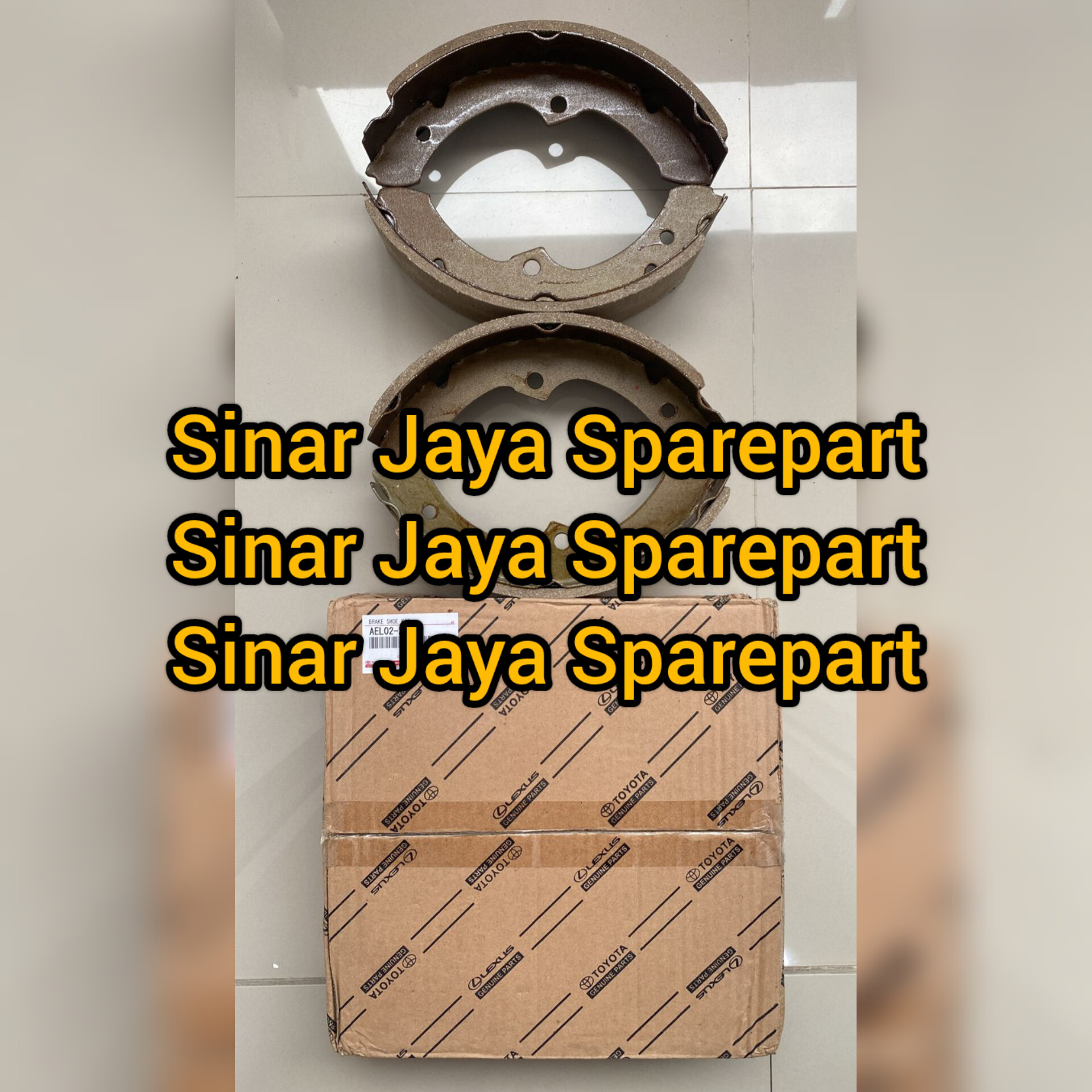 Kampas Rem Depan Toyota Dyna 110 Engkel Ban Hino Dutro 110 Engkel Ban 04494-25070 Harga 500,000 rupiah*Gratis Ongkir