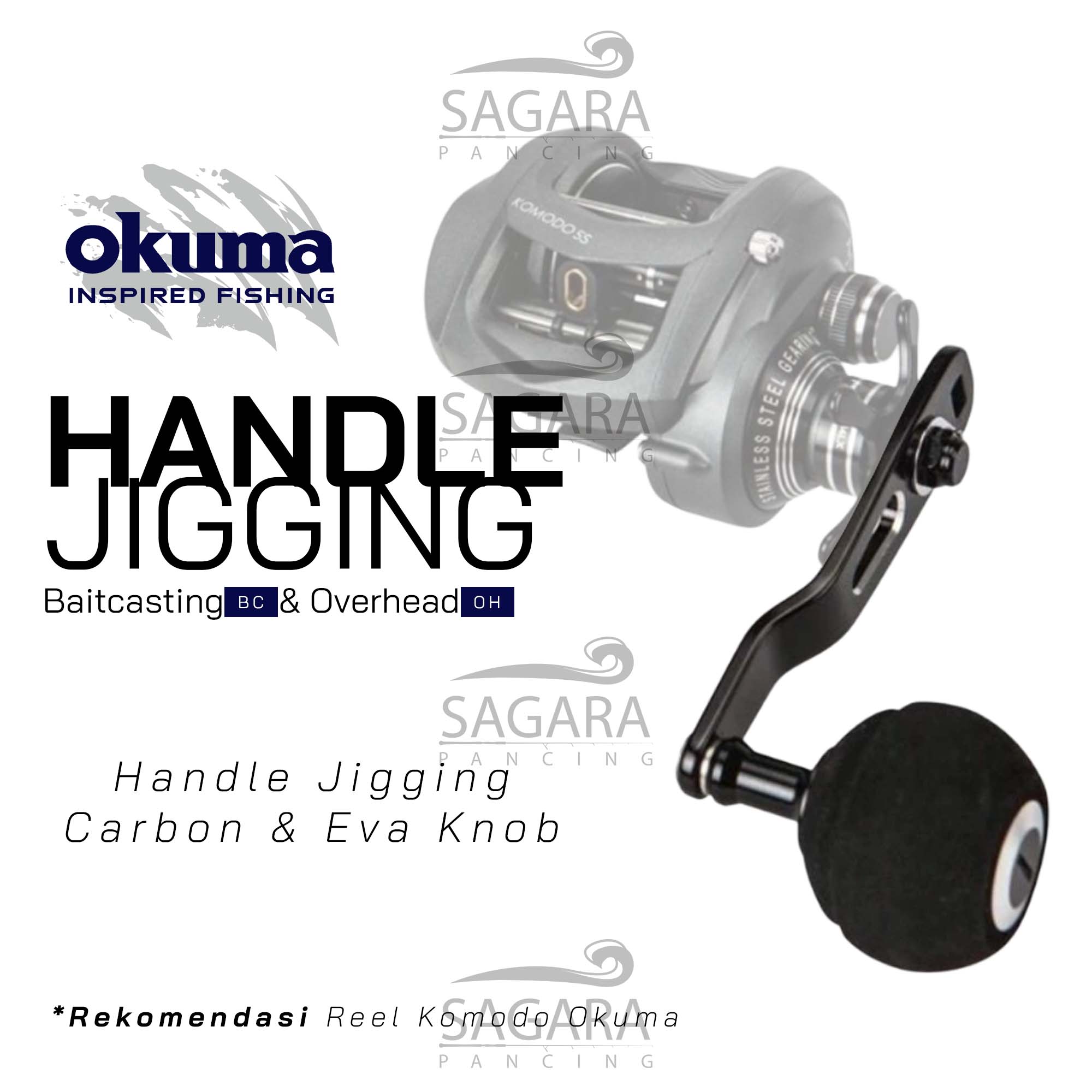 harga reel bc okuma komodo ss KDS-364P LowProfile Baitcast 6.4:1 Power Hnd RH featuring stainless steel gearing and drive shafts Okuma Komodo Ss - Jual