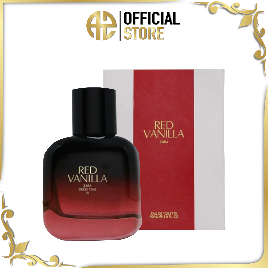 Zara Red Vanilla Perfume Wanita Unisex Minyak Wangi Vanilla Manis