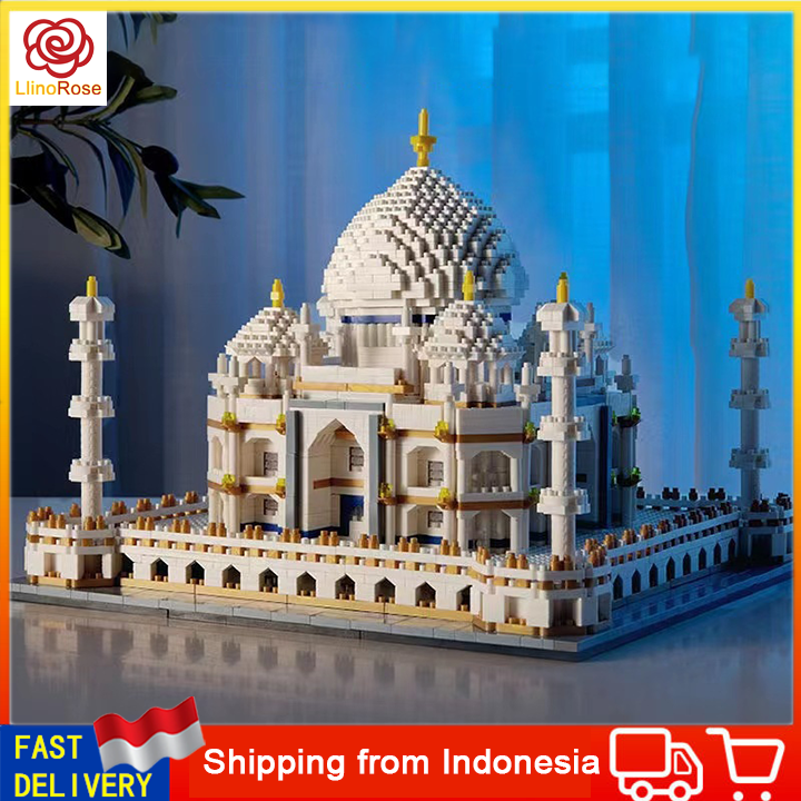 Indian building blocks architecture Castle Taj Mahal puzzle toy toy building blocks