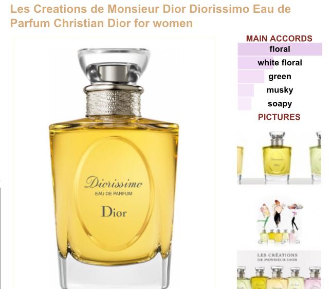 dior diorissimo eau de parfum