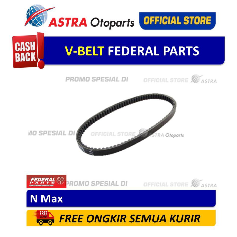 V-BELT Federal Parts untuk N Max Giá 90,000 Đồng*Miễn phí vận chuyển