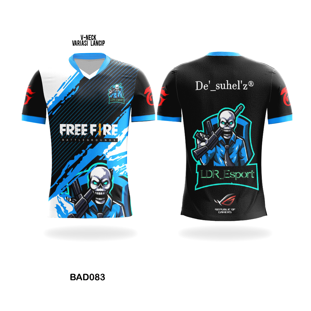 design baju free fire