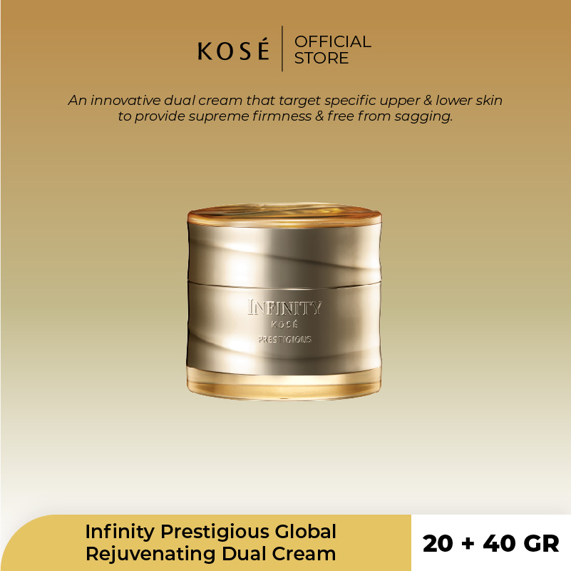 KOSE Infinity Prestigious Global Rejuvenating Dual Cream 60GR +
