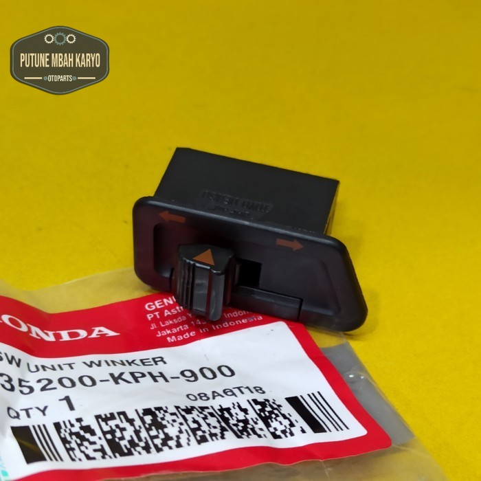 Tombol Sen Sein Honda Karisma Supra Fit New X 125 Smash Vario Beat KPH Harga 8,796 rupiah*Gratis Ongkir