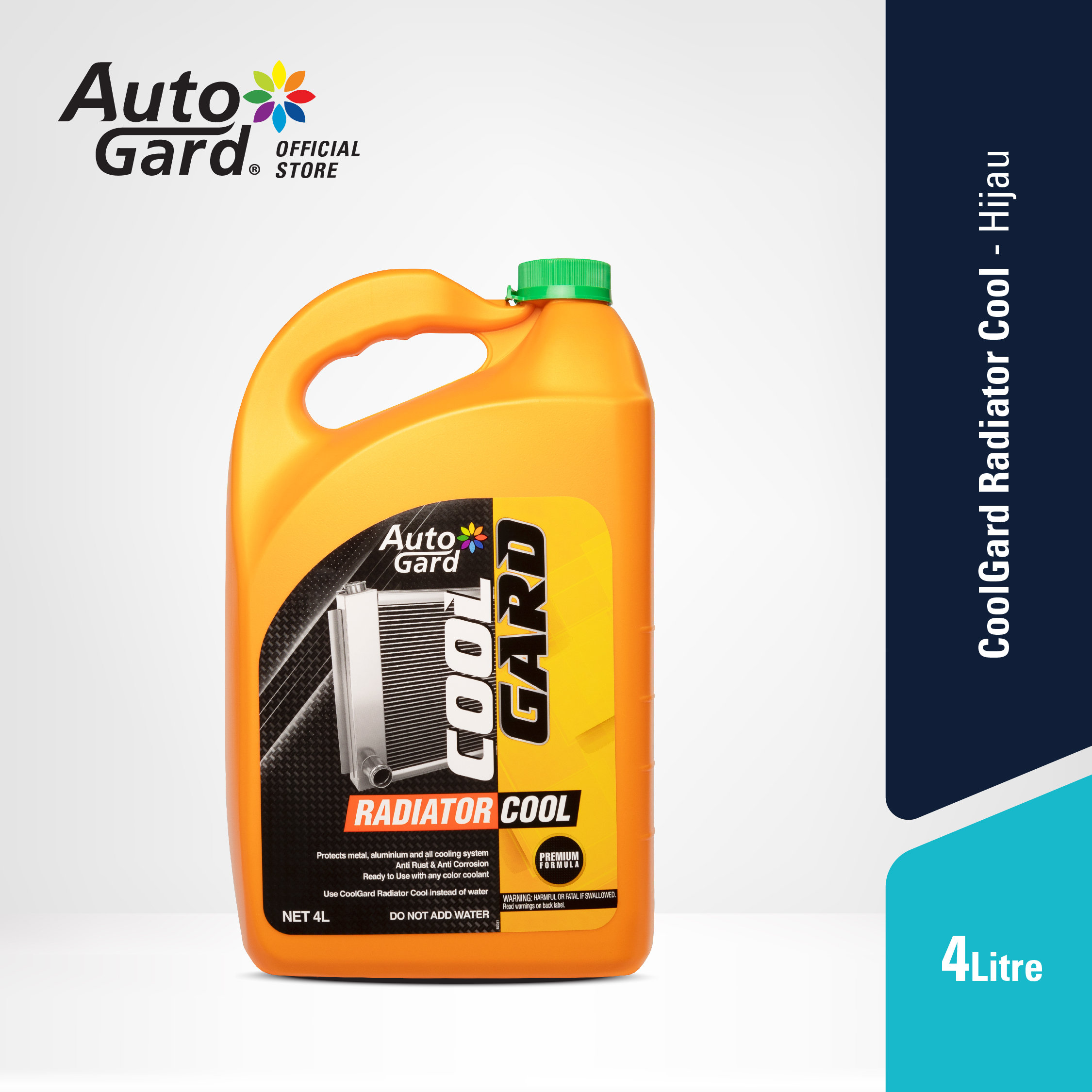 AUTOGARD CoolGard Radiator Cool Hijau 4L Air Radiator Mobil Motor Harga 65,250 rupiah*Gratis Ongkir