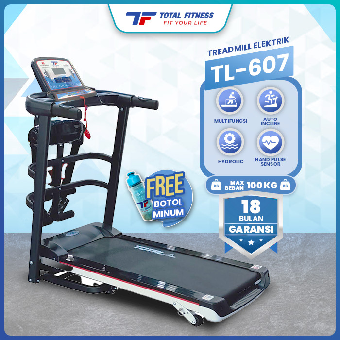 Harga treadmill total discount fitness