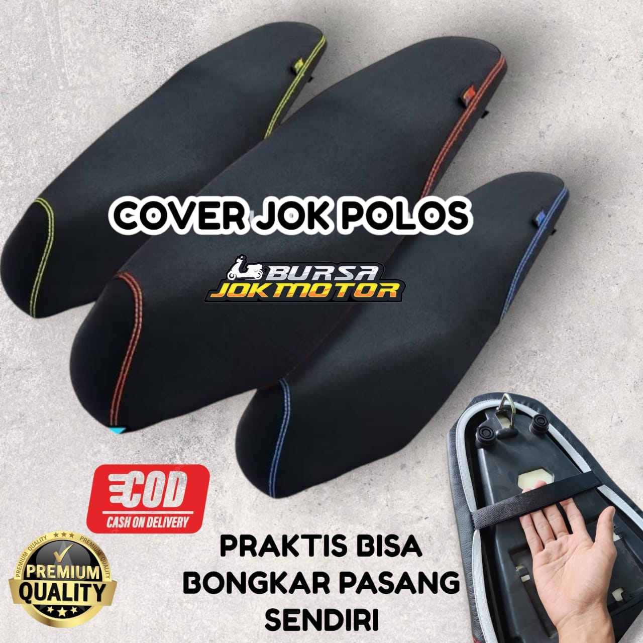 Beat Motorcycle Seat Cover / Motorcycle Seat Cover Harga 47,790 rupiah*Gratis Ongkir