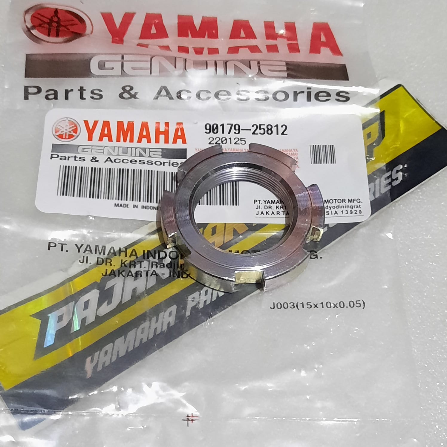 Mur komstir Mio J M3 s z soul GT Fino xride freego Fazzio Grand filano Asli Ori Yamaha 90179-25812 Harga 23,000 rupiah*Gratis Ongkir