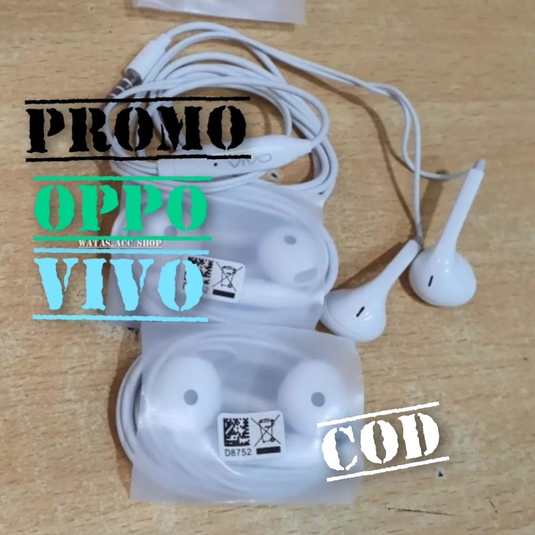 Oppo A5s Oppo F11 Pro Original Earphone Handsfree Headset