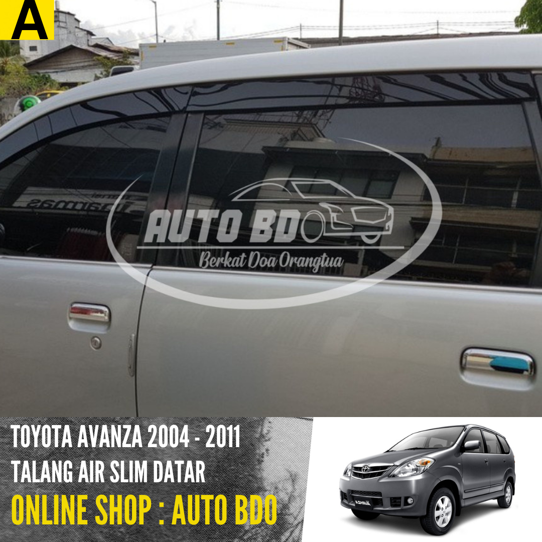 Talang Air Avanza Lama 2004 - 2011 Slim Berkualitas Harga 80,000 rupiah*Gratis Ongkir