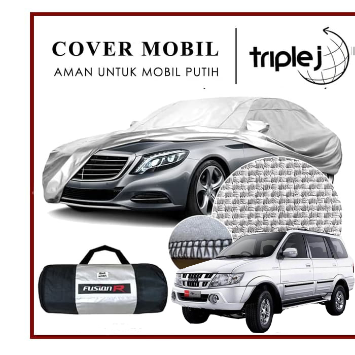 Cover Mobil / Sarung Mobil FORTUNER Merek FUSION R / Cover Mobil Putih Harga 279,950 rupiah*Gratis Ongkir