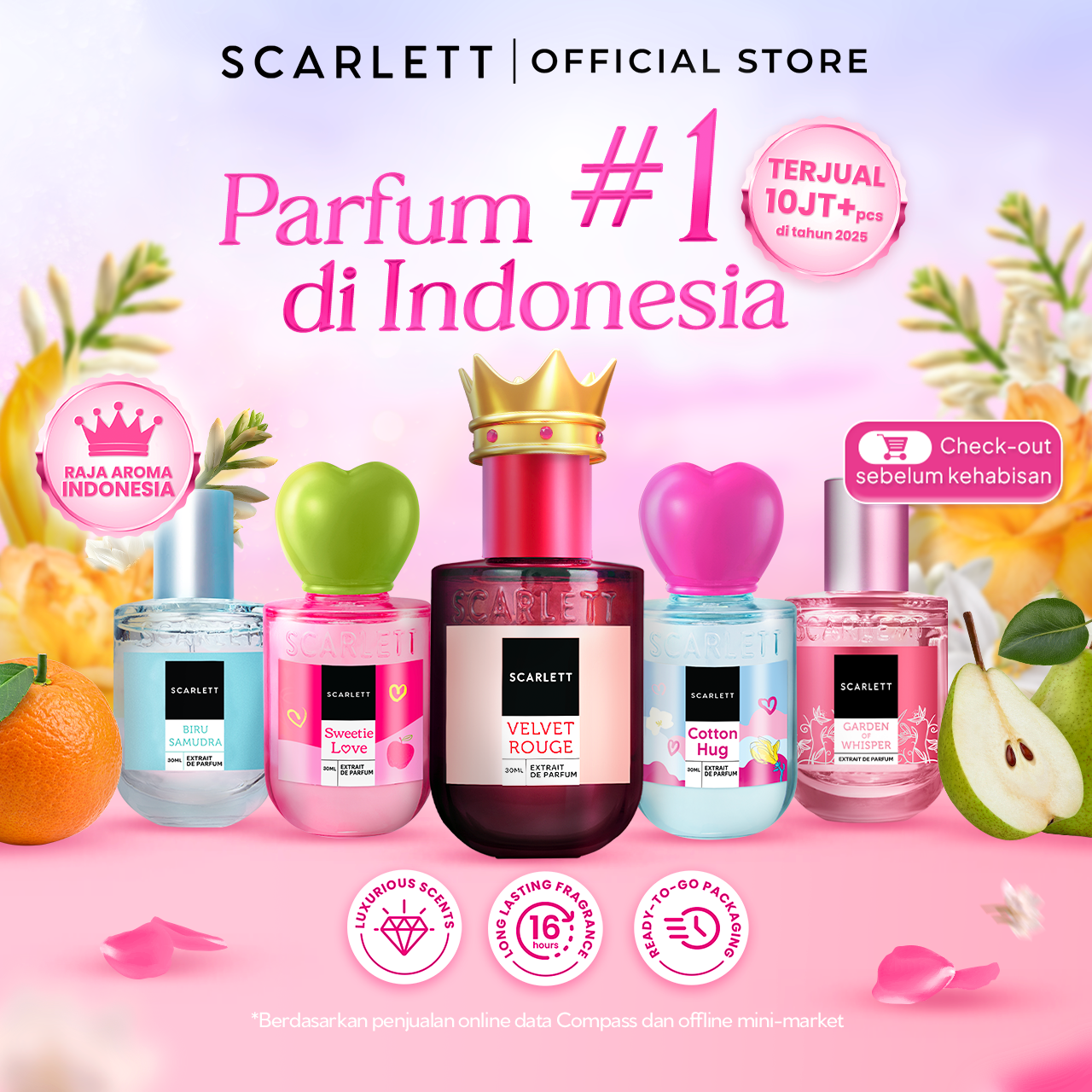 Scarlett Whitening Extract De Parfume 30ml