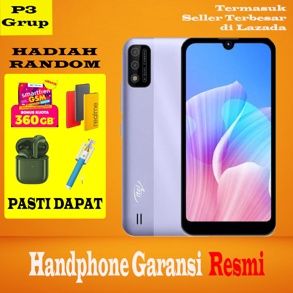 [ENGGAK PUAS ?? KEMBALIKAN !!] iTel A26 2GB/32GB Layar 5,7 Inch Bonus Menarik [COD / GRATIS ONGKIR / GARANSI RESMI INFINIX]