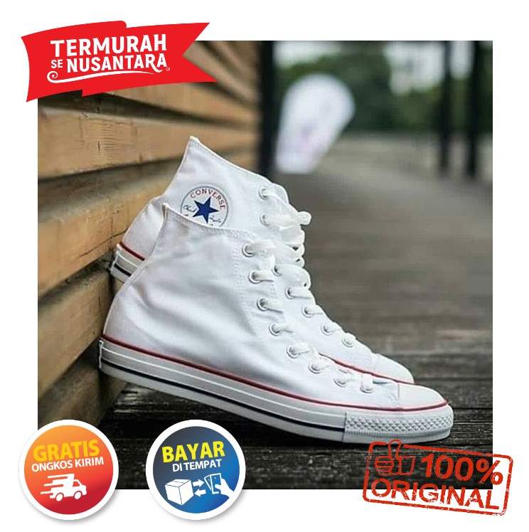 Beli Sepatu Converse Boot Ori Putih Online Harga Terbaik Lazada