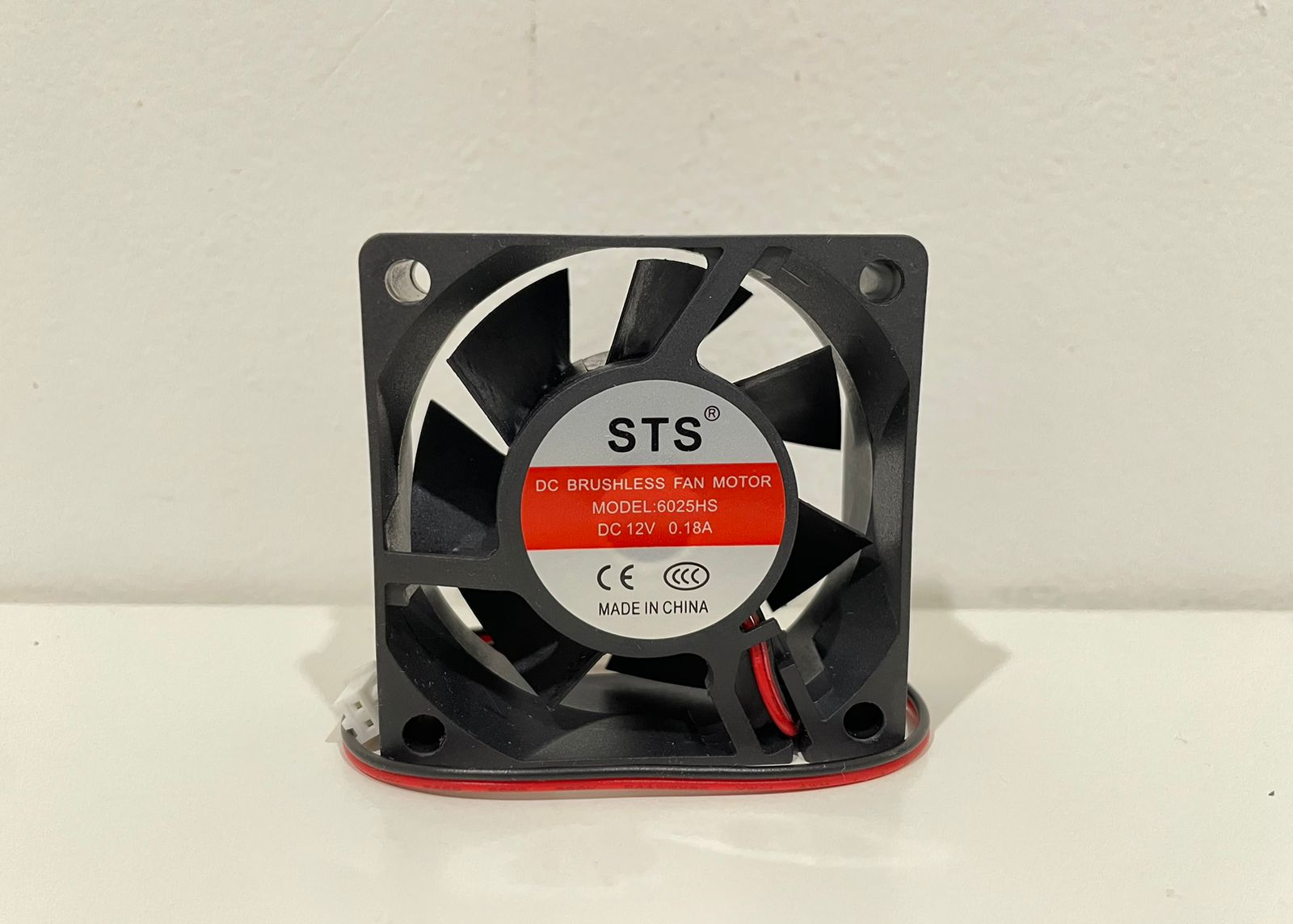 DC fan 12 V 6x6 cm/DC fan 6 cm 12 v thick 1.5 cm 12 volt - Merek Tidak Ada Merek Harga 9,000 rupiah*Gratis Ongkir