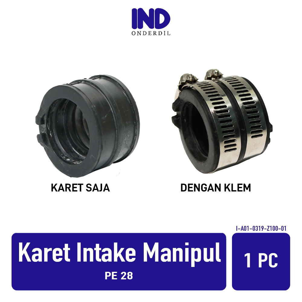 Rubber Carburetor Connection Pe Pwk 28 Manifold Manifol Manipul Maniful Manipol Intake Intek Insulator Harga 9,140 rupiah*Gratis Ongkir