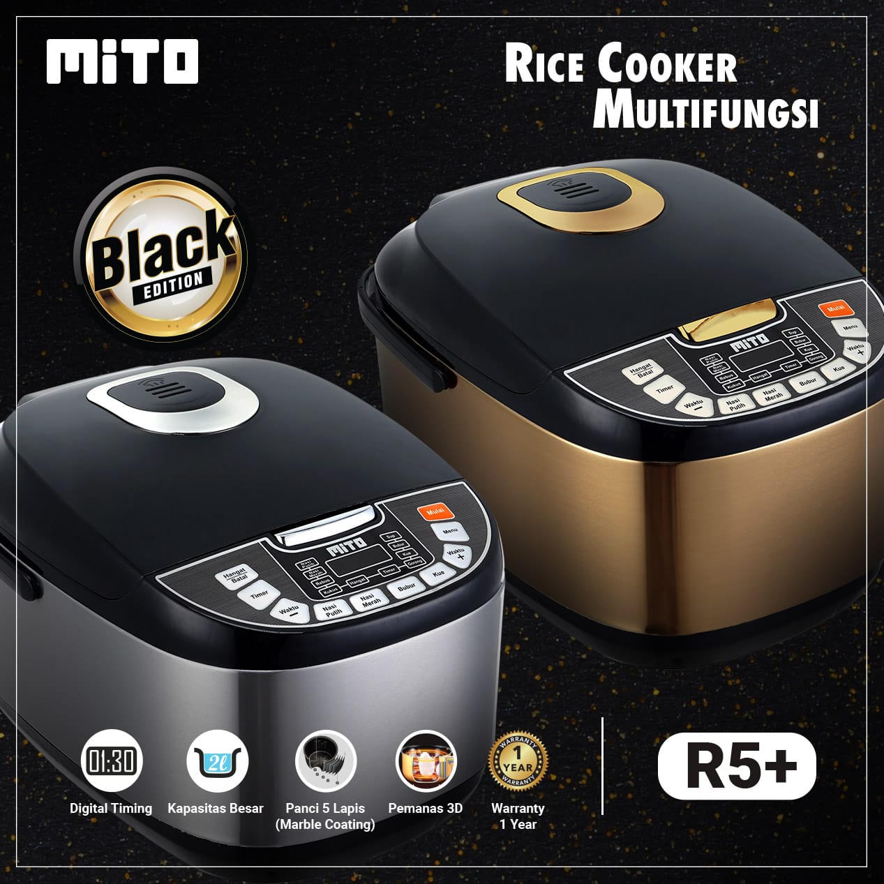 mito rice cooker digital