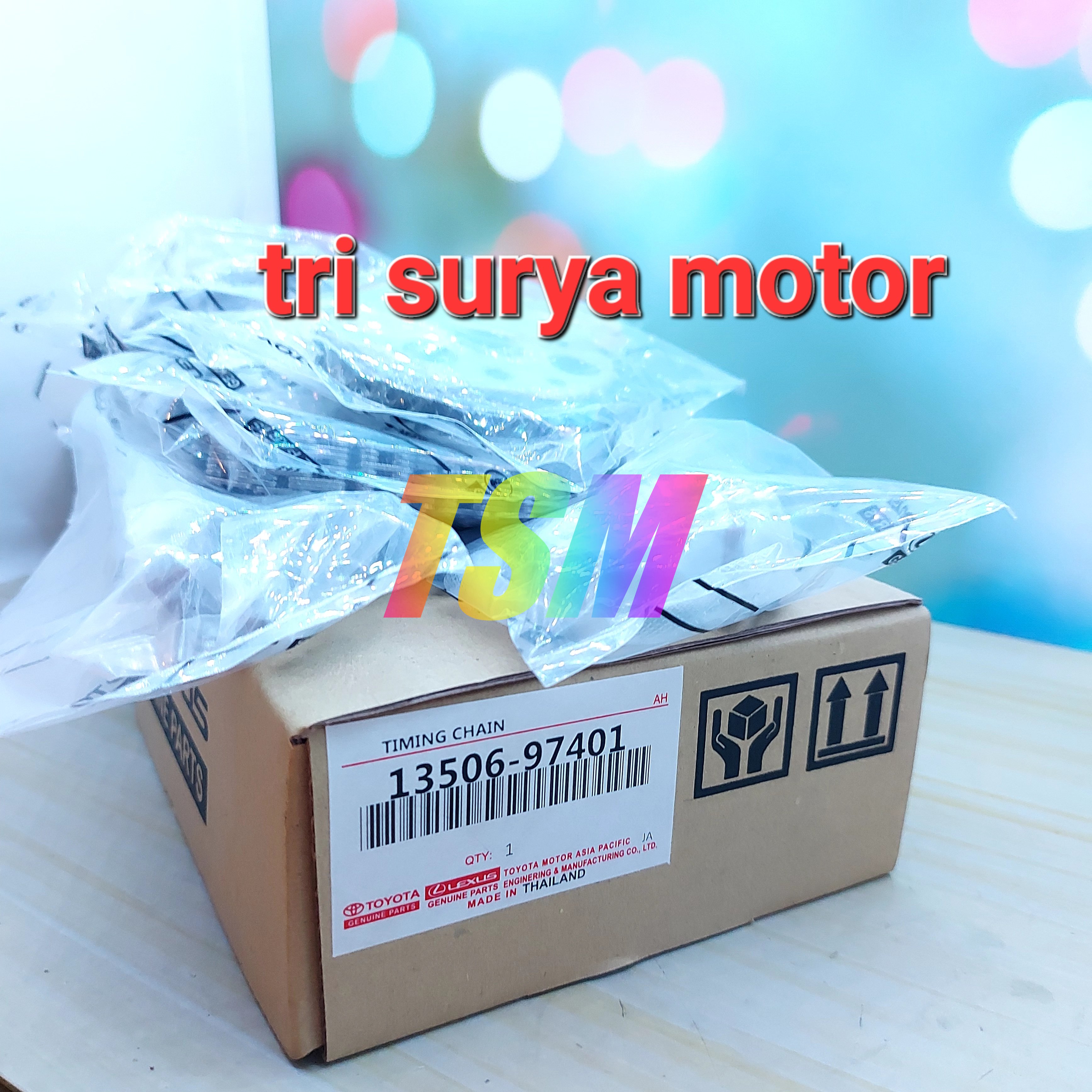 CHAIN SET RANTAI KAMRET SET TIMING CHAIN SET AVANZA 1,3 1.3CC/XENIA 1.3CC HARGA 1SET Harga 575,000 rupiah*Gratis Ongkir