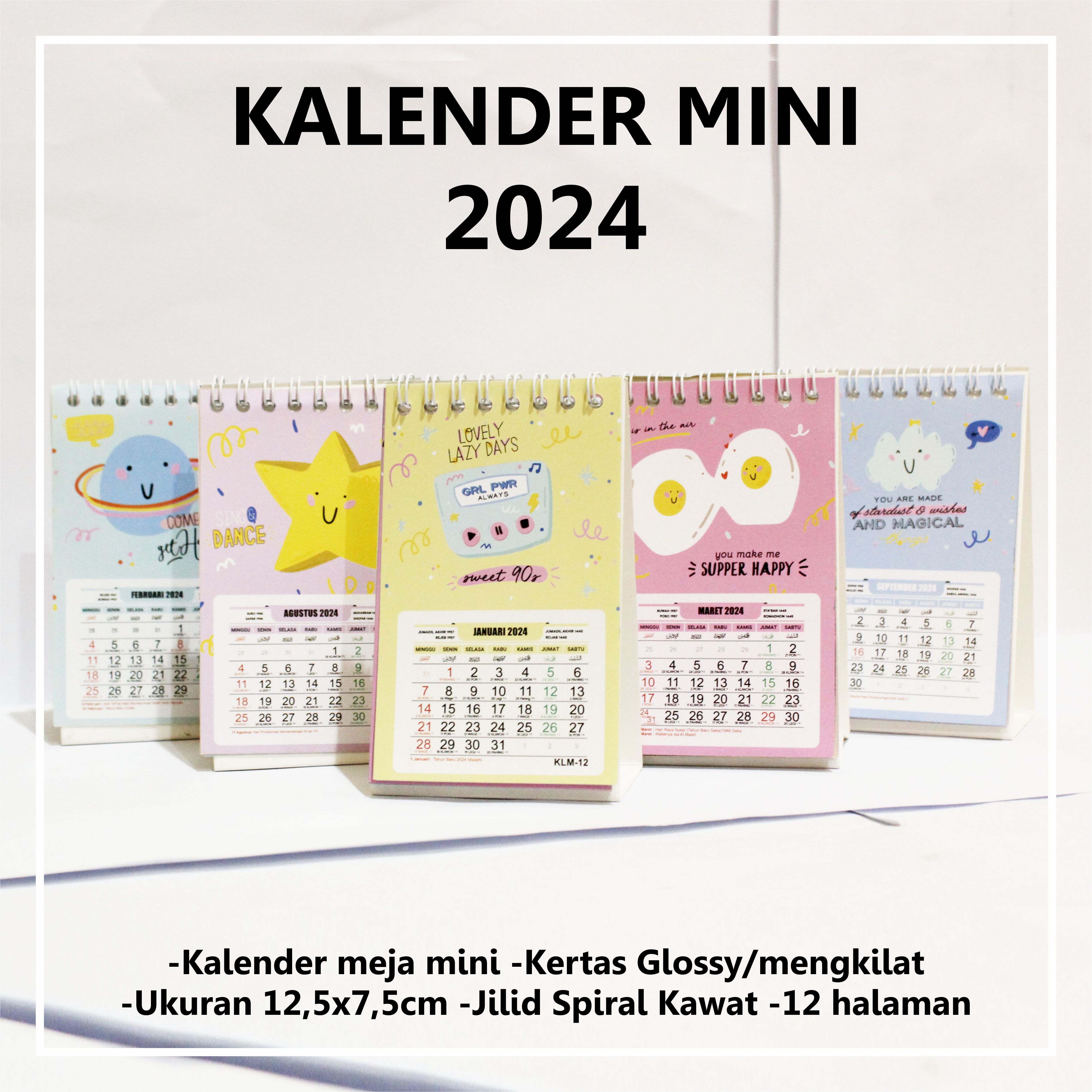 Jual Kalender Harian Cina Sobek 2024 Terbaru - Jun 2024 | Lazada.co.id