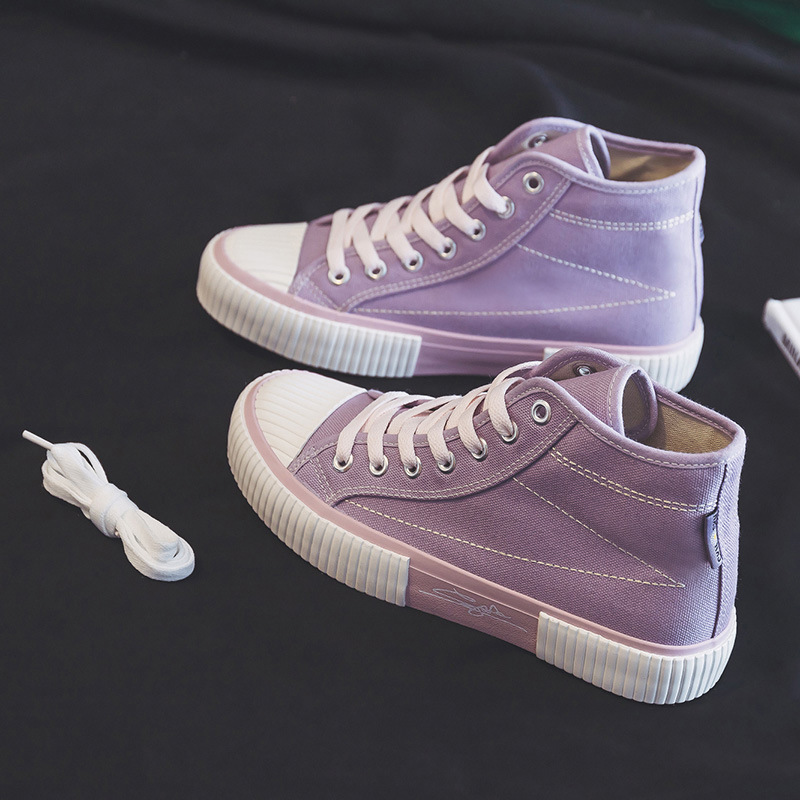 SlaluStok Store New Cnv High Sepatu Kanvas Korean Style - Sneakers Sepatu Wanita sepatu sport trendy Sneakers olahraga