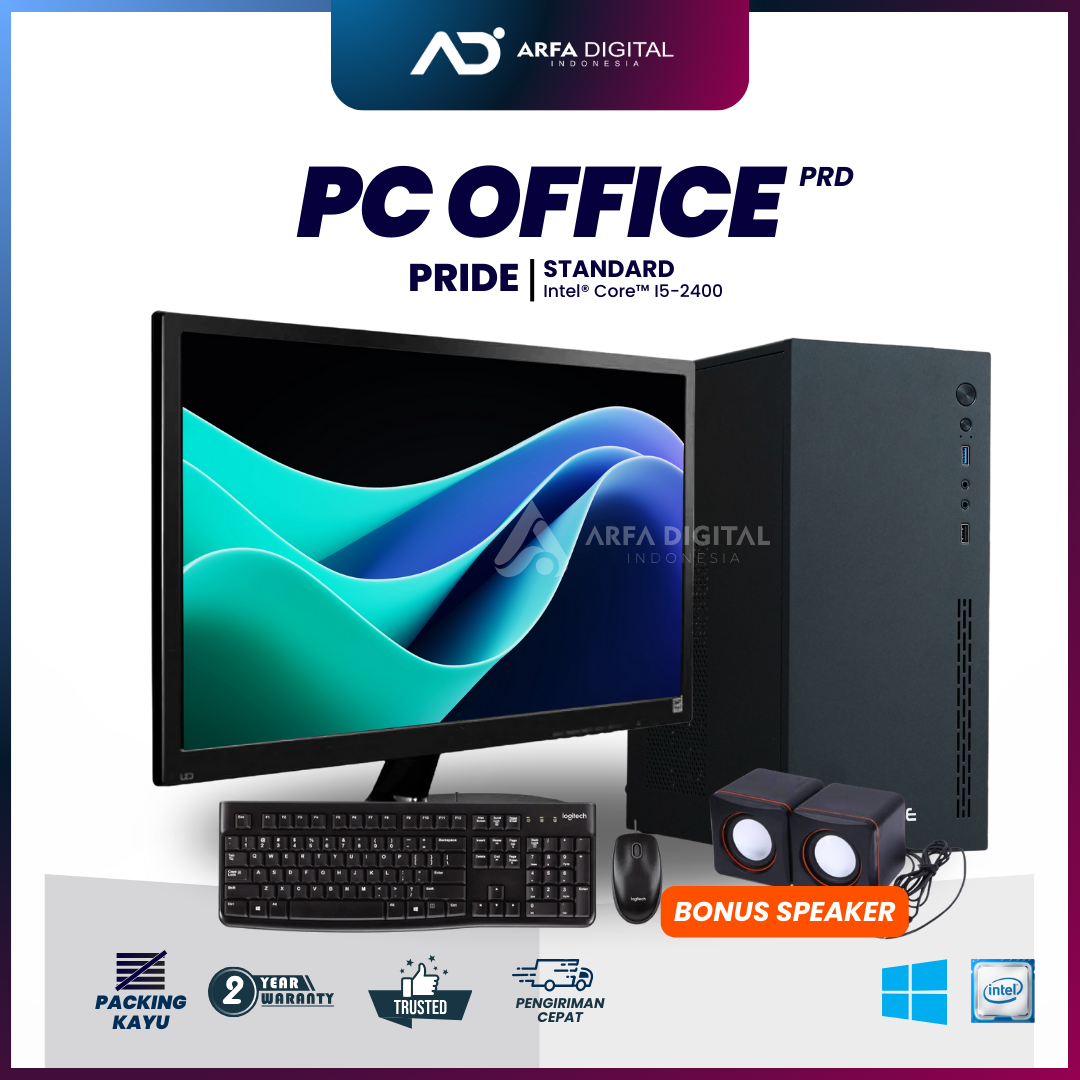 PC Office Rakitan Core I5 2400 Full Set