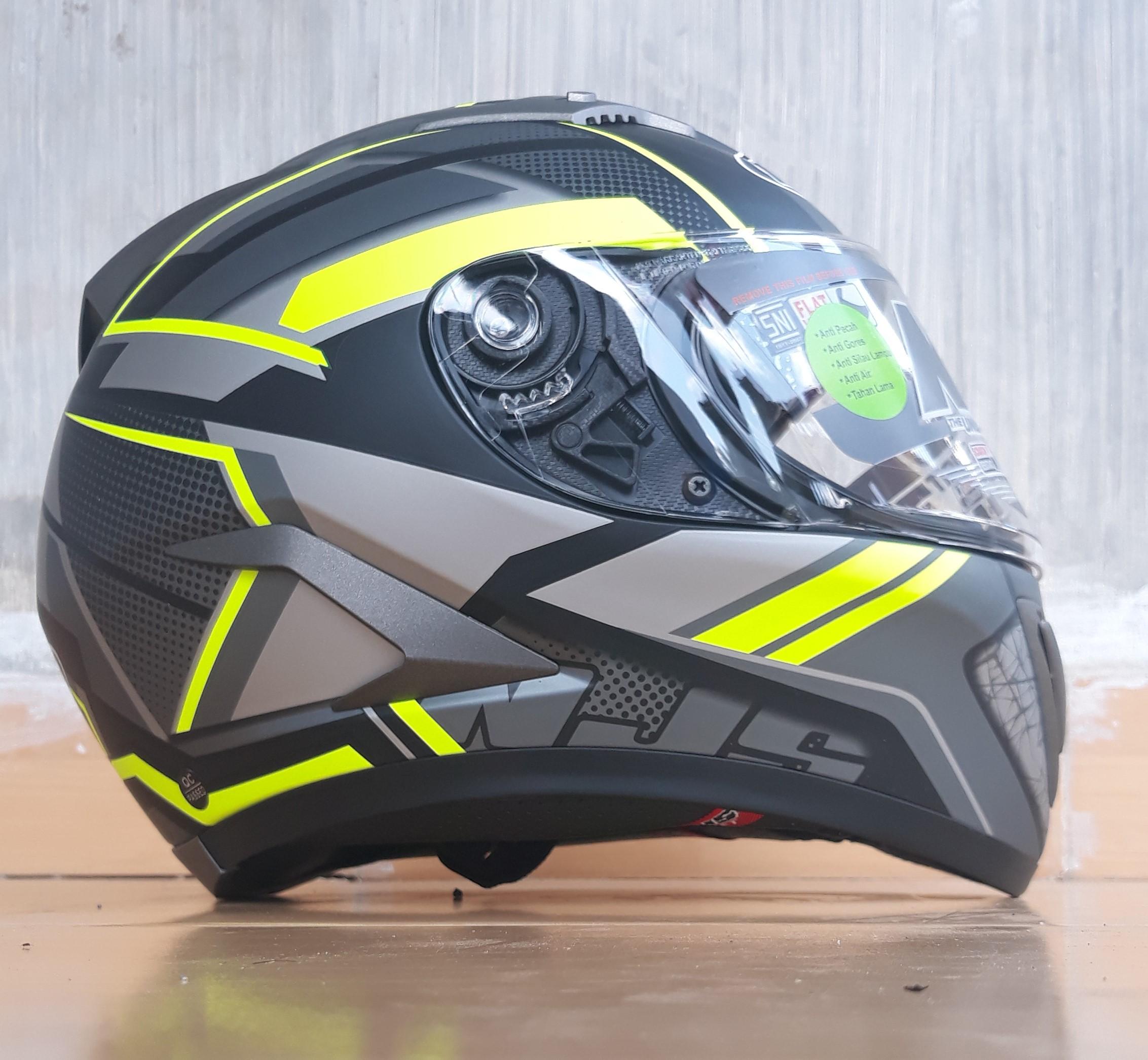 Helm Full Face NJS Reaper Paket Ganteng 
