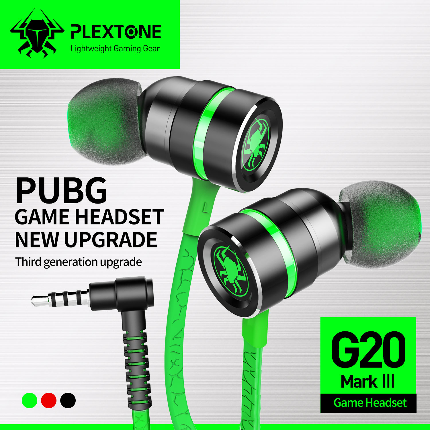 Plextone Earphone Gaming G20 Headset 