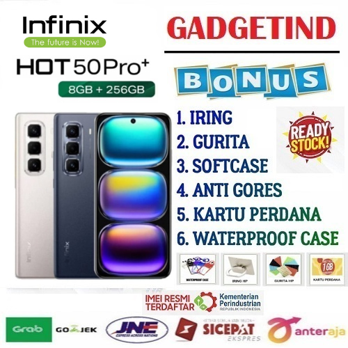 Sale Infinix Hot 50 Pro 8/256Gb - up to 16Gb Extended Ram - Helio G100 - 6.78 Inch 3D Curved 120Hz Amoled - 50Mp - 5000 Mah - Nfc Harga  1,740,960 Ringgit*Penghantaran Percuma
