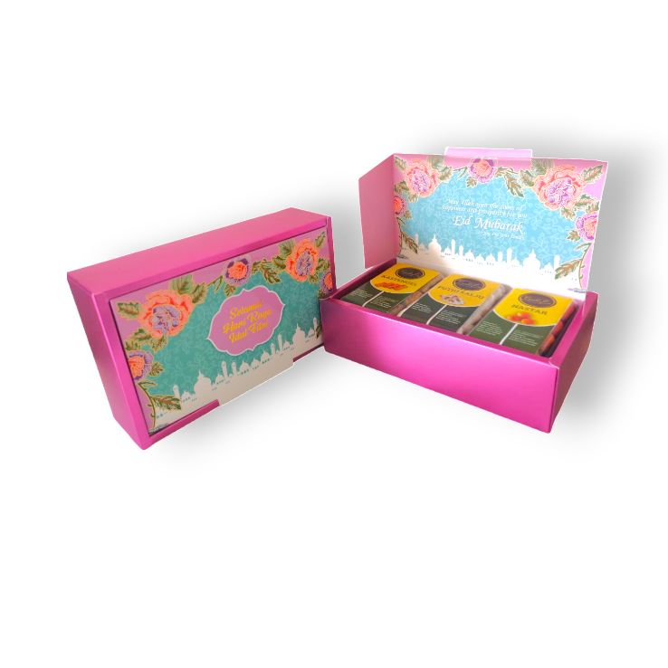 Hampers eid mubarak parcel kue kering by bunders nastar kastengel putri salju