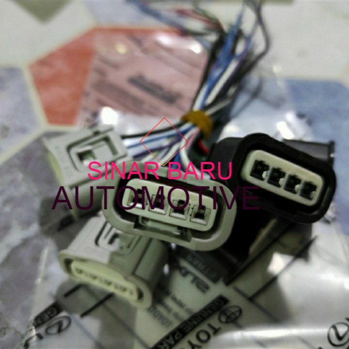 SOCKET COIL KABEL COIL TOYOTA AVANZA INNOVA INOVA RUSH GRAND MAX ORIGINAL Harga  40,000 Ringgit*Penghantaran Percuma