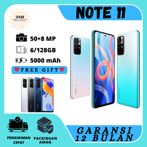 HANDPHONE XIAOMI REDMI NOTE 11 6/128GB SECONDDHAND BERGARANSI 12 BULAN DAN TERPERCAYA Harga  1,321,650 Ringgit*Penghantaran Percuma