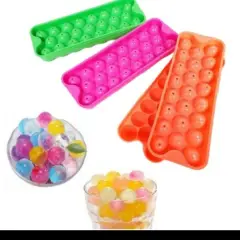 Flash Sale...!!!Cetakan Agar Ager / Cetakan Jelly / Cetakan Es Batu / Cetakan Coklat /Cetakan Puding Bentuk Telur Puyuh - 1 Pcs