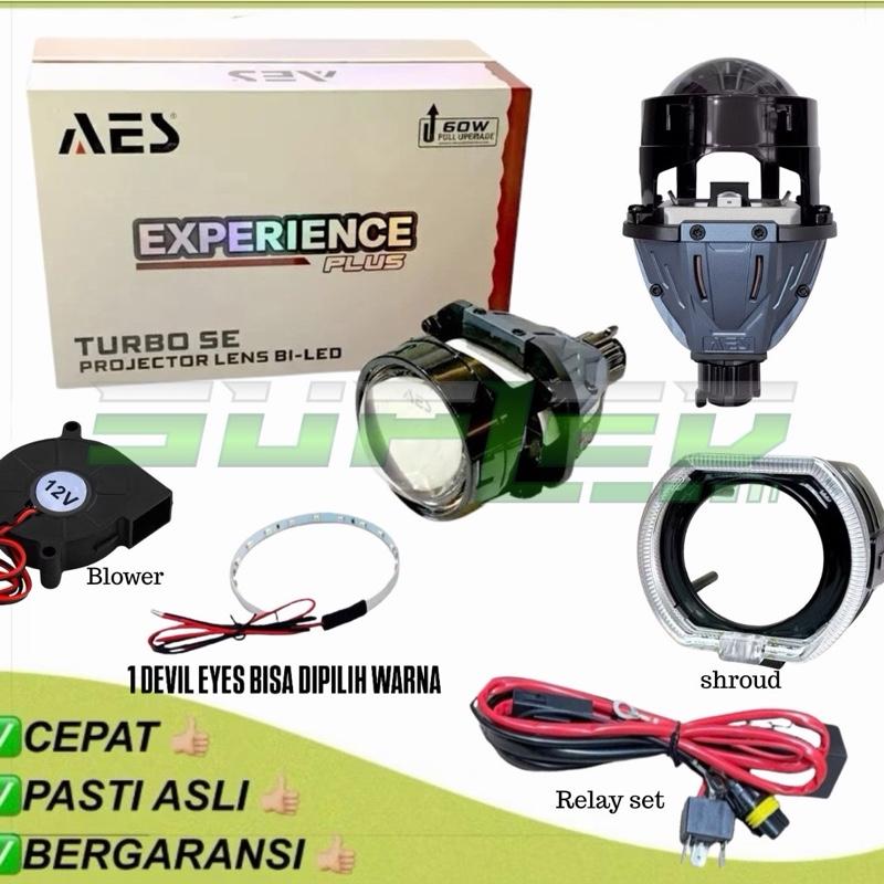 [Version 1] pnp biled bullaes Turbo SE upgrade experience 2,5 "60w Original relay cable with fan for motorcycle Harga 834,000 rupiah*Gratis Ongkir