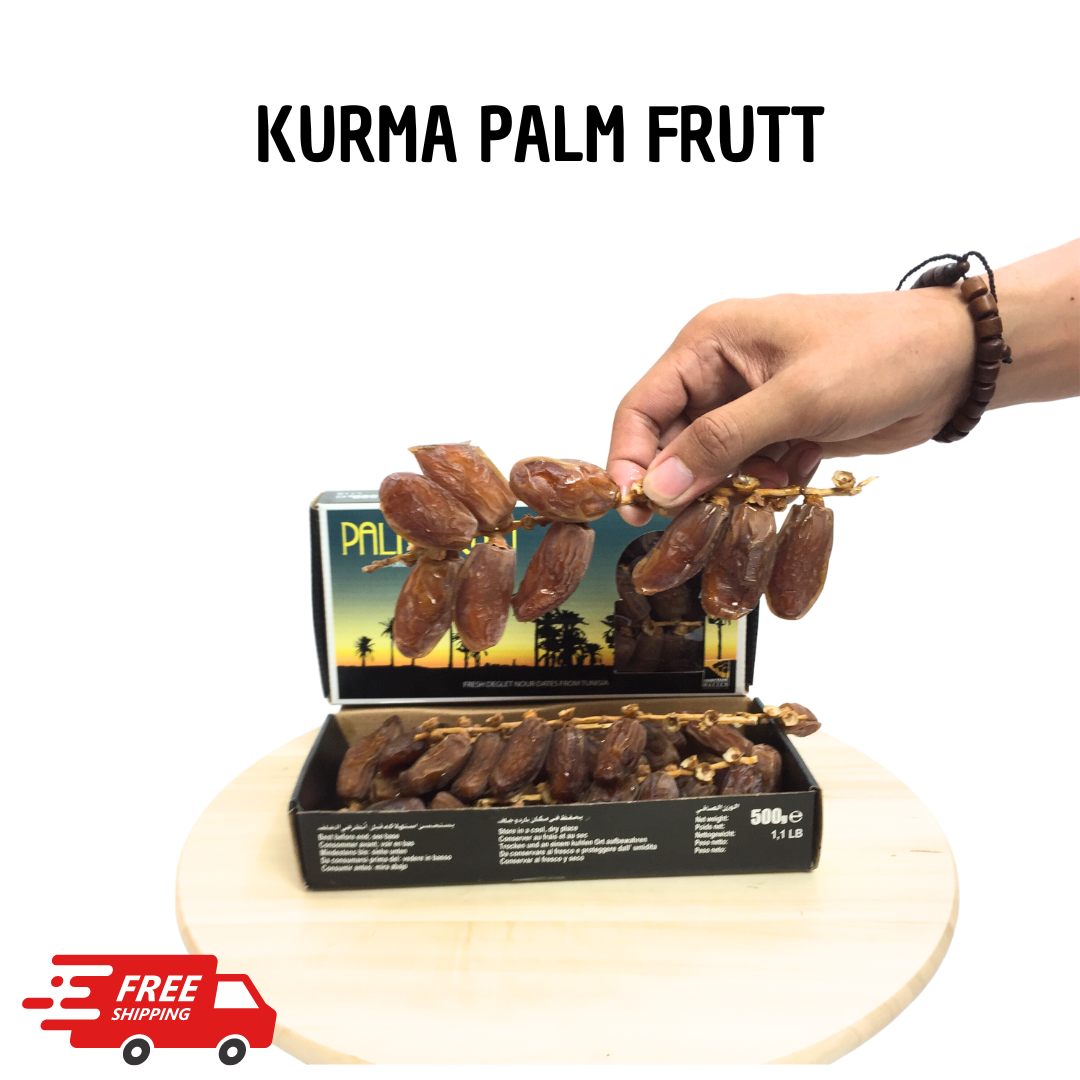 KURMA PALM FRUTT 500 ORIGINAL TUNISIA PALM FRUTT TANGKAI KURMA TANGKAI KURMA PALM FRUIT