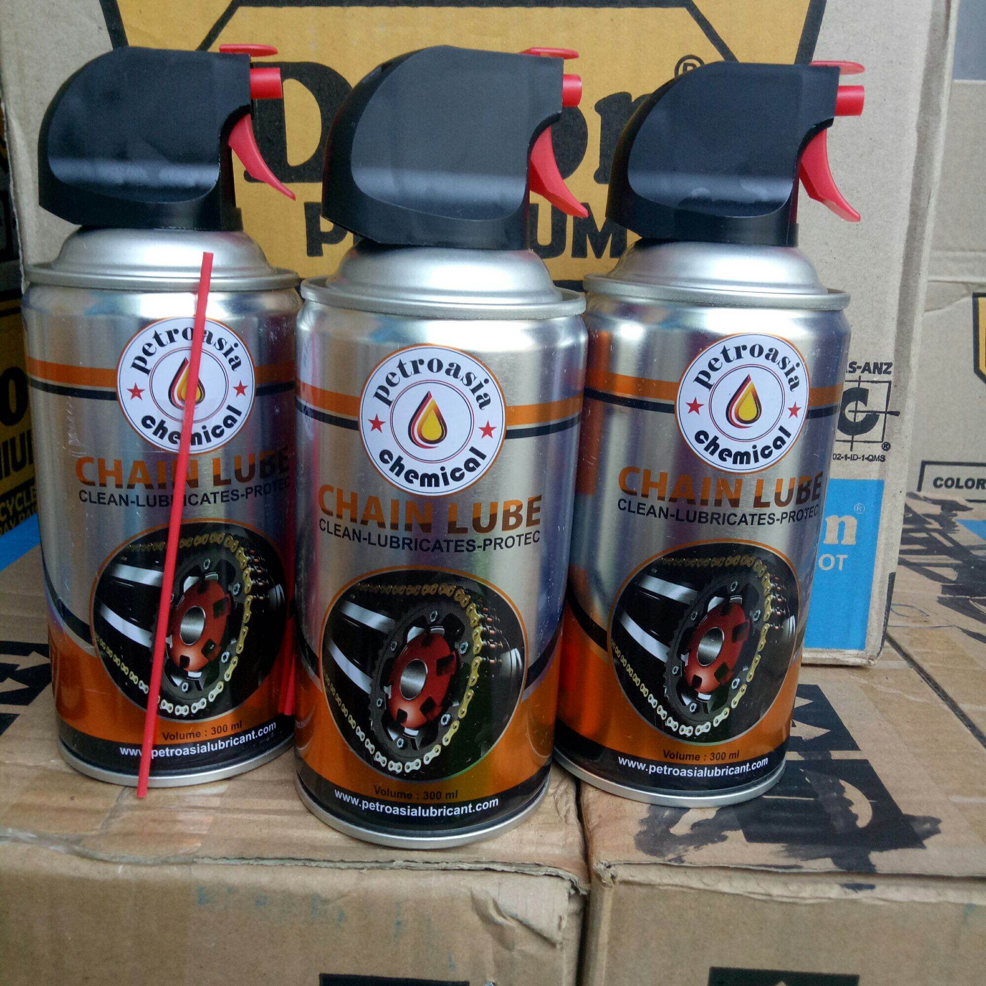chainlube petroasia pelumas rantai chain lube 300ml petroasia cenlub Harga 20,951 rupiah*Gratis Ongkir