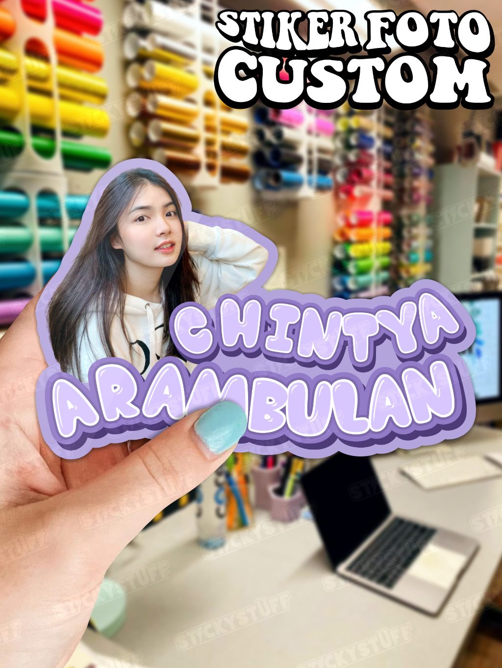 Jual Stiker Nama Dan Foto Custom Terbaru - Oct 2024 | Lazada.co.id