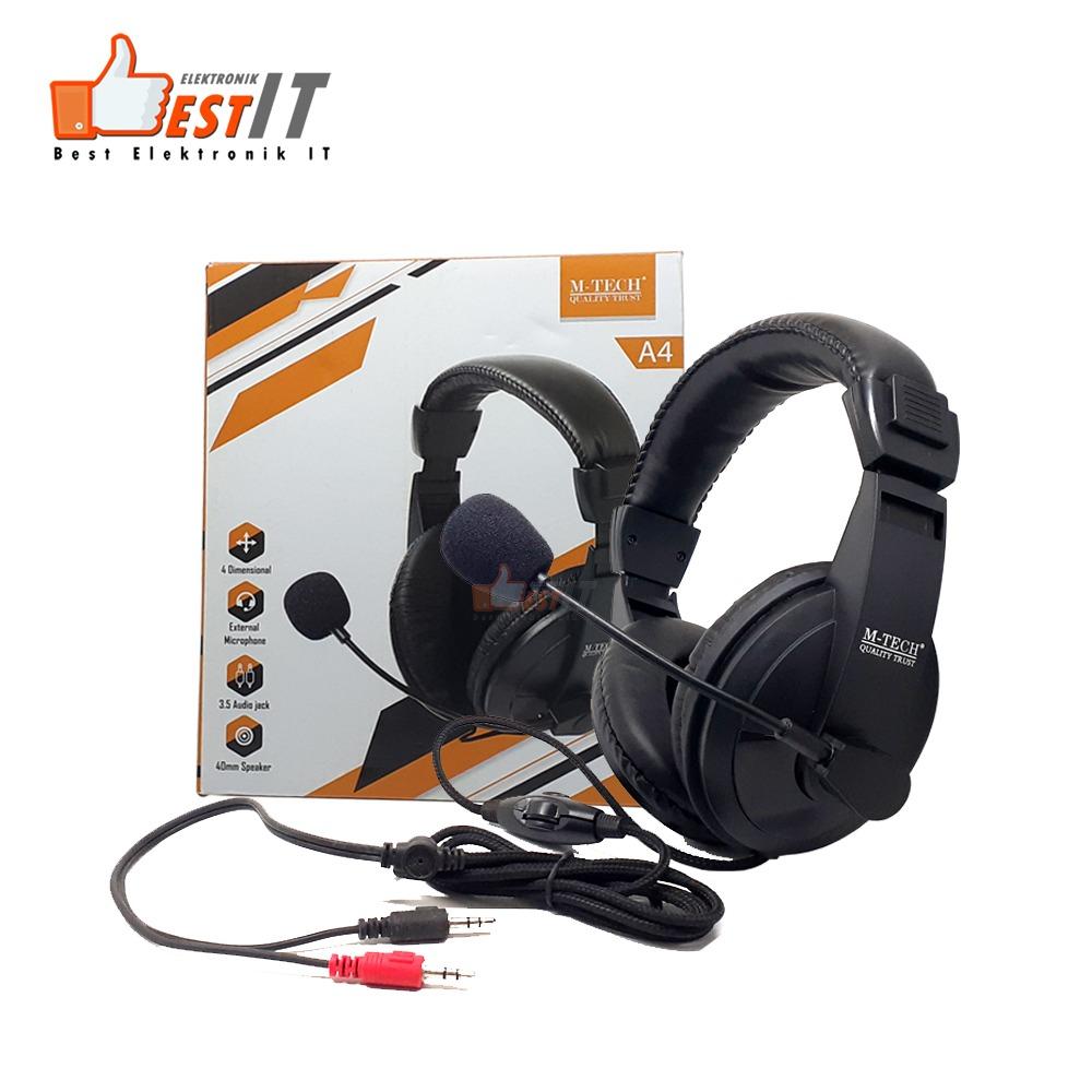 M-Tech A4 Stereo Headphones & Headsets