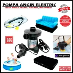 Pompa angin udara kasur kolam ELECTRIC VACUUM AIR PUMP