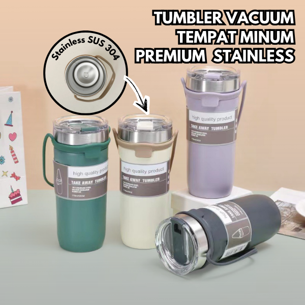 Atriz Vacuum Insulated Tumbler for Hot and Cold Drinks, Premium Stainless Material Sus 304