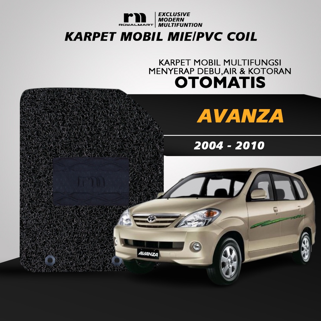 KARPET MOBIL MIE PREMIUM TOYOTA AVANZA 2004-2010 FULL SET BERGARANSI Harga 790,000 rupiah*Gratis Ongkir