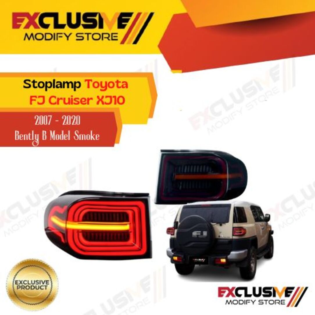 Stoplamp Toyota FJ Cruiser xj10 2007 2020 1.2.b model ceremony Harga 4,750,000 rupiah*Gratis Ongkir